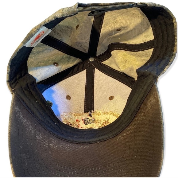 Henderson's Hunting Camps Skedaddle Ridge N.B. Camo Cap Hat OSFM - Picture 8 of 14